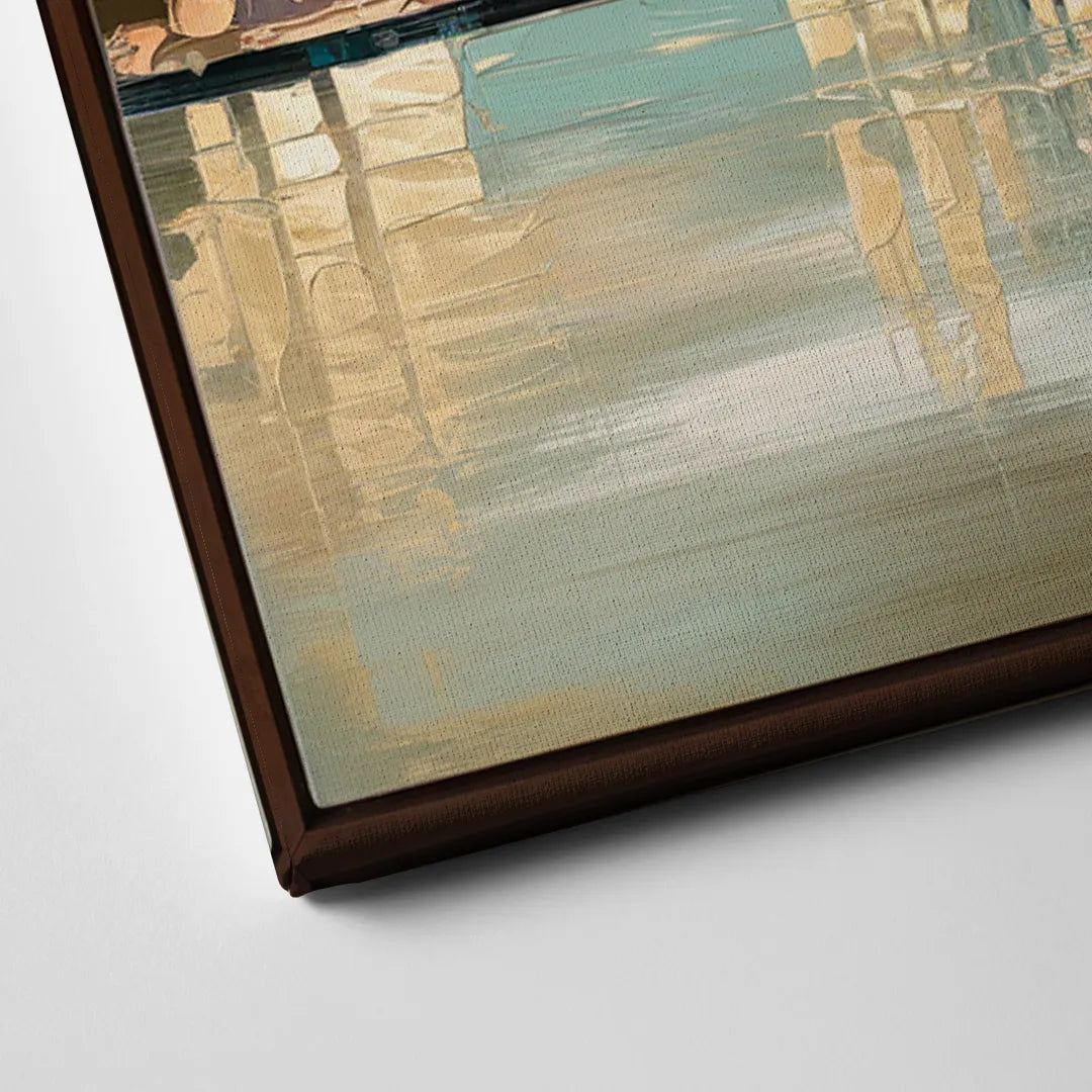 Seattle Space Needle and Cityscape Canvas Close Up