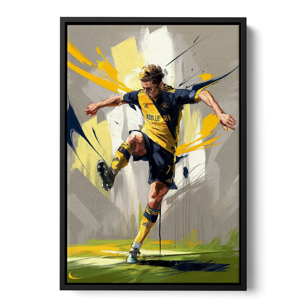 Nashville FC Soccer Spirit - Black Frame Canvas