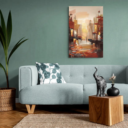 Corona Serene Landscape - Canvas Wall Art Living Room