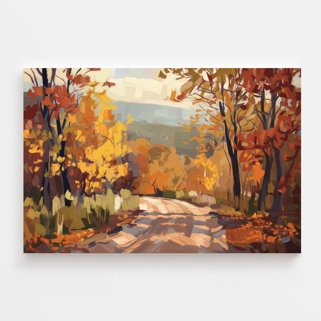 Knoxville Autumn Colors - Canvas Wall Art