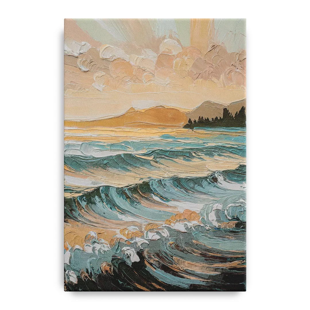 Sitka Coastal Horizon - Canvas Wall Art