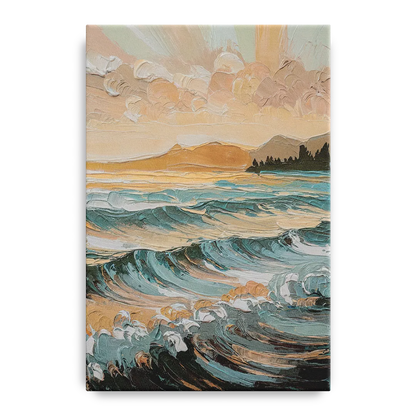 Sitka Coastal Horizon - Canvas Wall Art