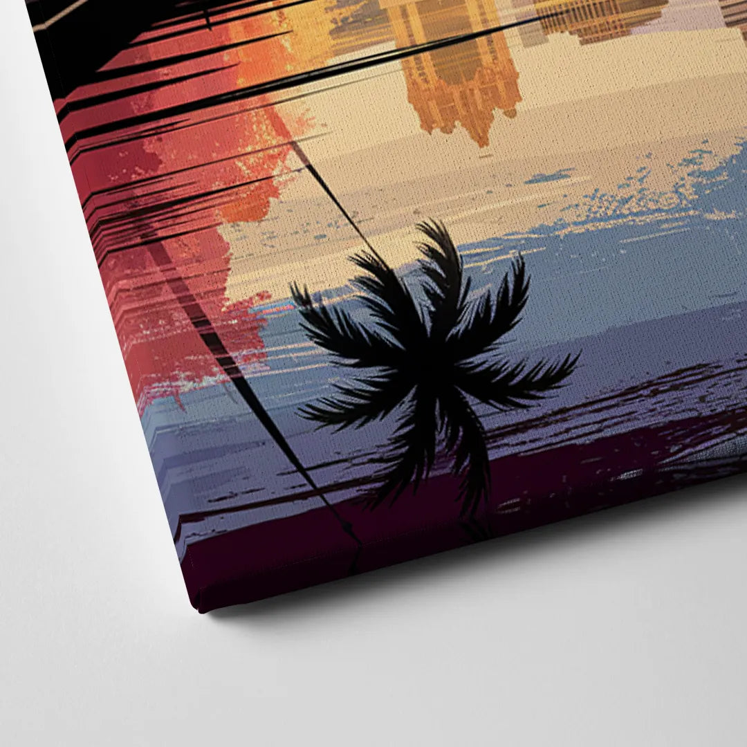 Tampa Historic Ybor City Canvas Close Up