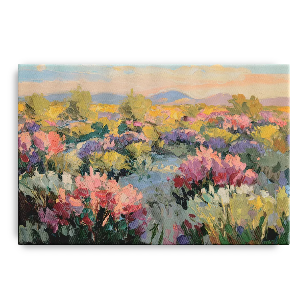 Tucson Wildflower Fields - Canvas Wall Art