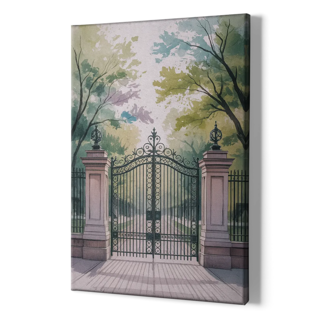 Trinity Bellwoods Park - Canvas Print Art Sides
