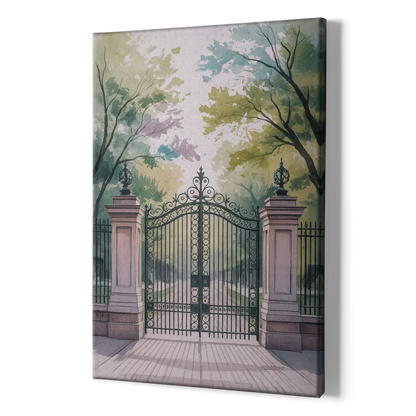 Trinity Bellwoods Park - Canvas Print Art Sides