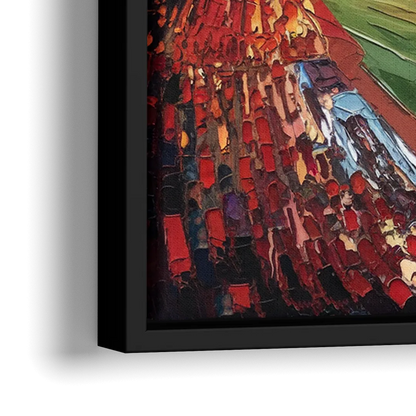St. Louis Cardinals Stadium - Close-Up Black Frame Canvas