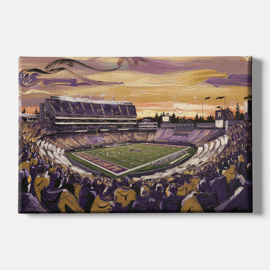 Washington Huskies Spirit - Canvas Wall Art