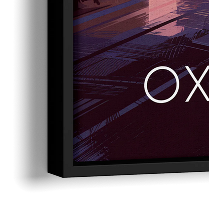 Oxford Timeless Elegance - Close-Up Black Frame Canvas