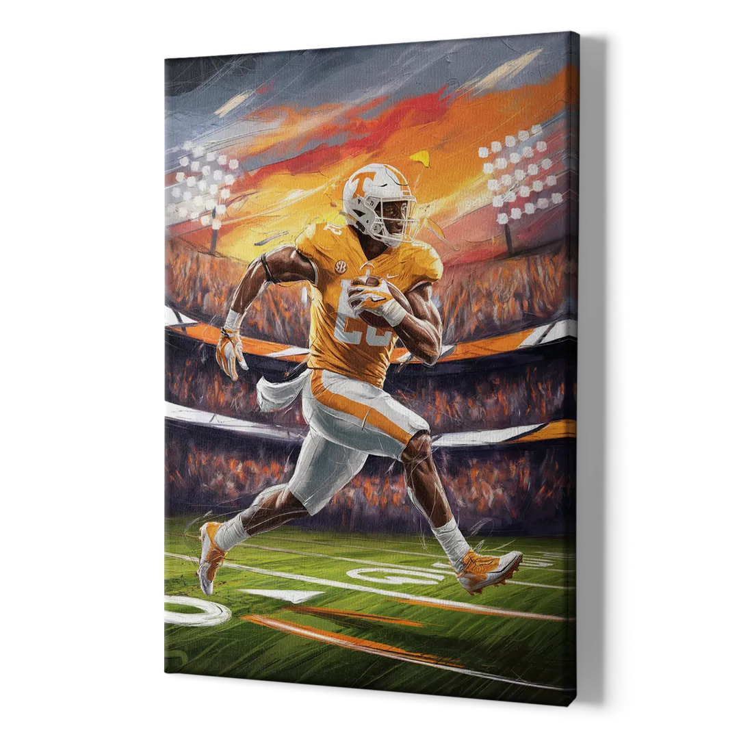 Knoxville Vols Game Day - Canvas Print Art Sides
