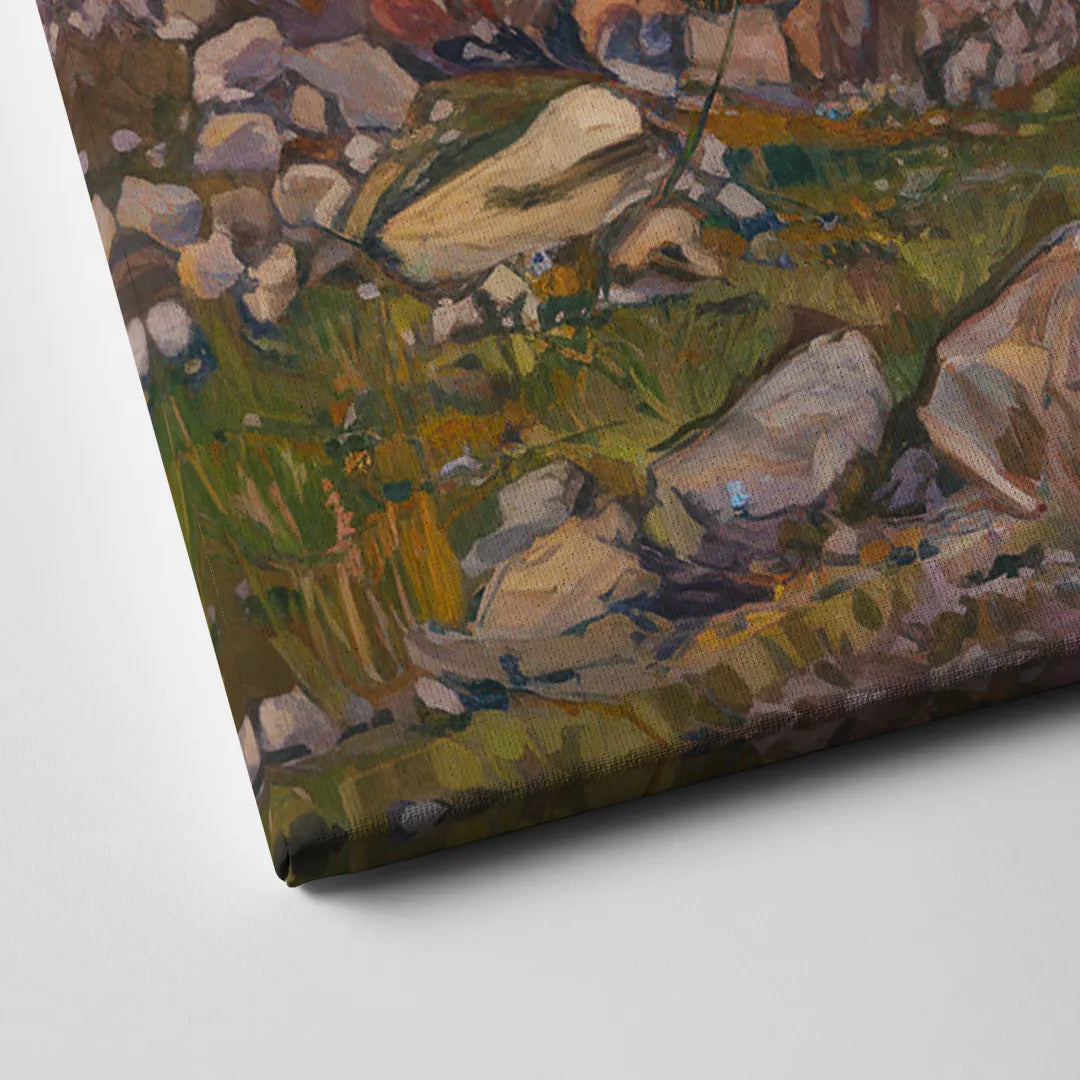 Telluride Rocky Mountain Peaks Canvas Close Up