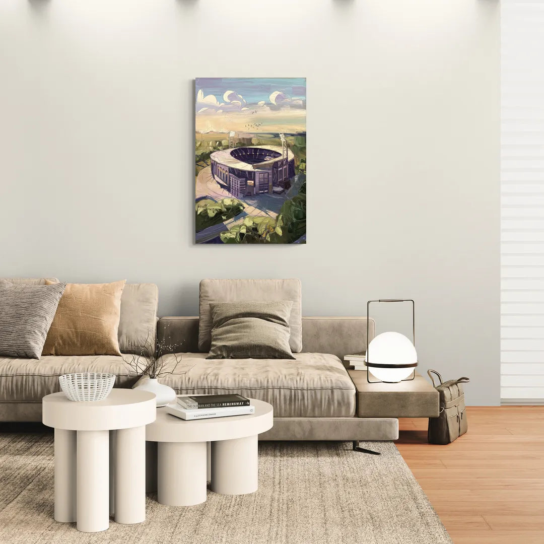 Baltimore Ravens Stadium View - Canvas Wall Art Living Room