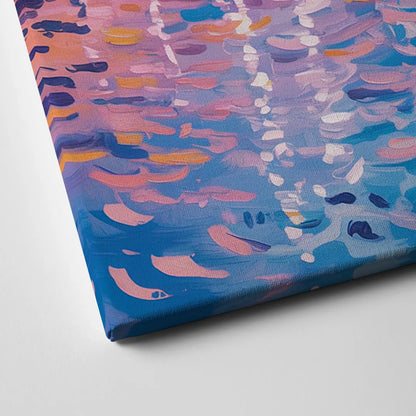 Vancouver Burrard Inlet Canvas Close Up