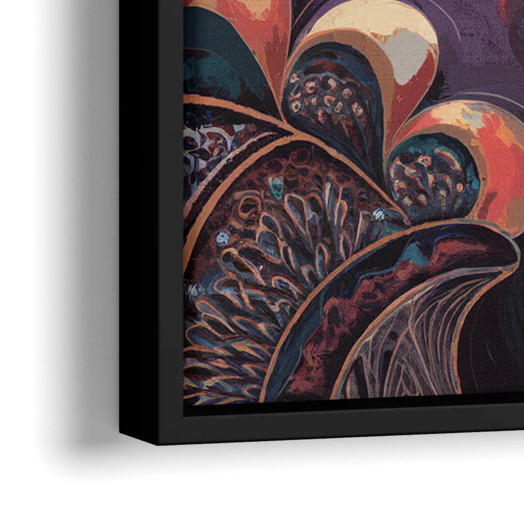 San Jose Cultural Heritage - Close-Up Black Frame Canvas