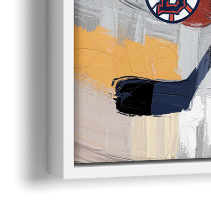 Boston Sports Teams Tribute - Close-Up White Frame Canvas
