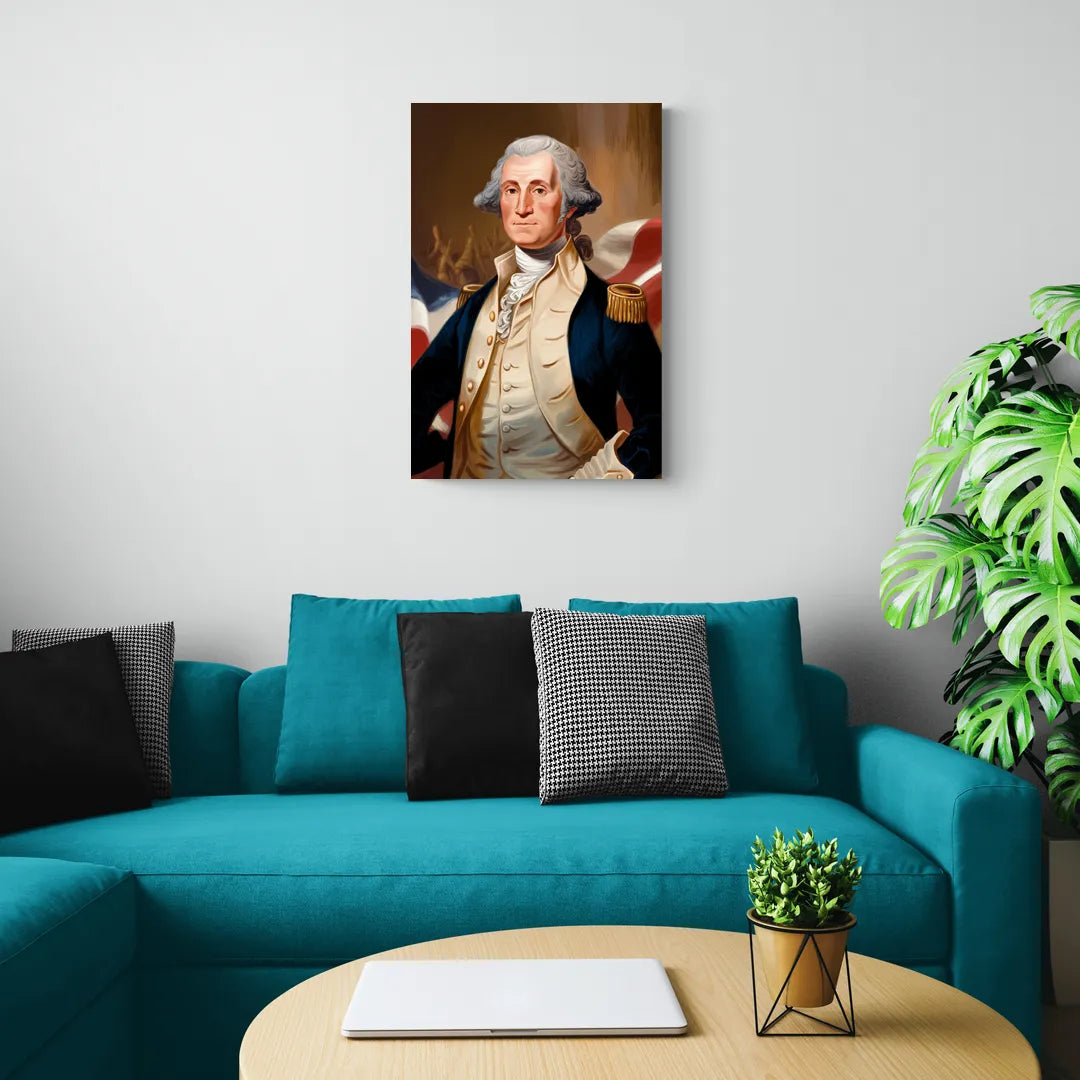 George Washington Legacy - Canvas Wall Art Living Room