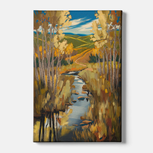 Aspen Nature Escape - Canvas Wall Art