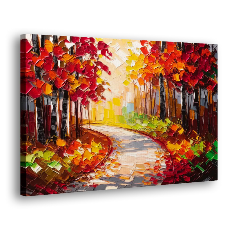 Ashland Autumn Forest - Canvas Print Art Sides
