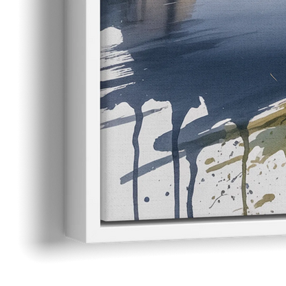 Gros Morne Fjords - Close-Up White Frame Canvas