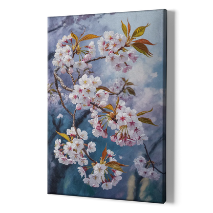 Queen Elizabeth Park Blossoms - Canvas Print Art Sides