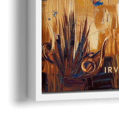 Irving Texas Pride - Close-Up White Frame Canvas
