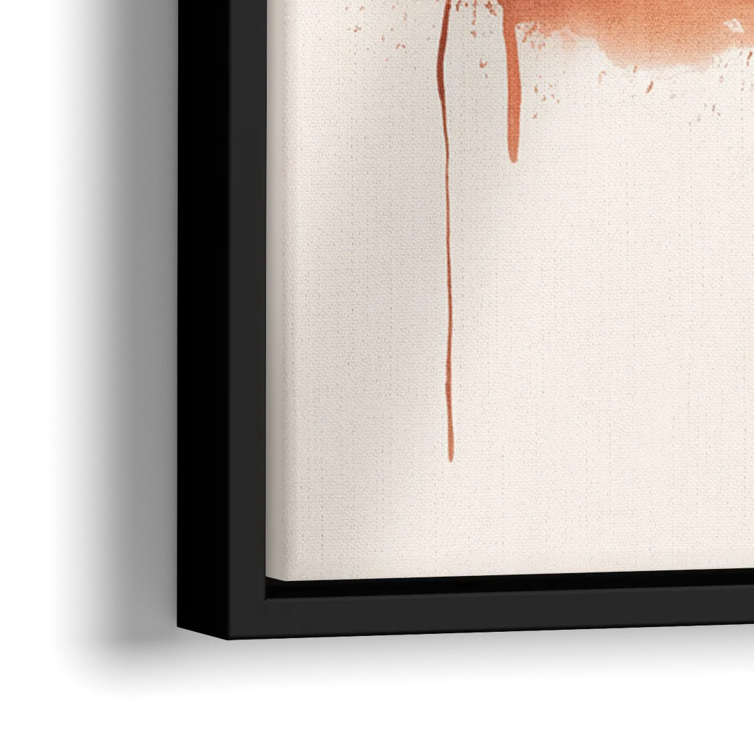 Chandler Skyline View - Close-Up Black Frame Canvas