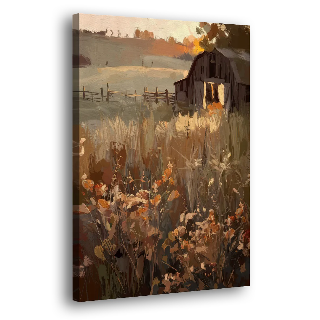 McKinney Rustic Charm - Canvas Print Art Sides