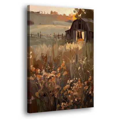 McKinney Rustic Charm - Canvas Print Art Sides