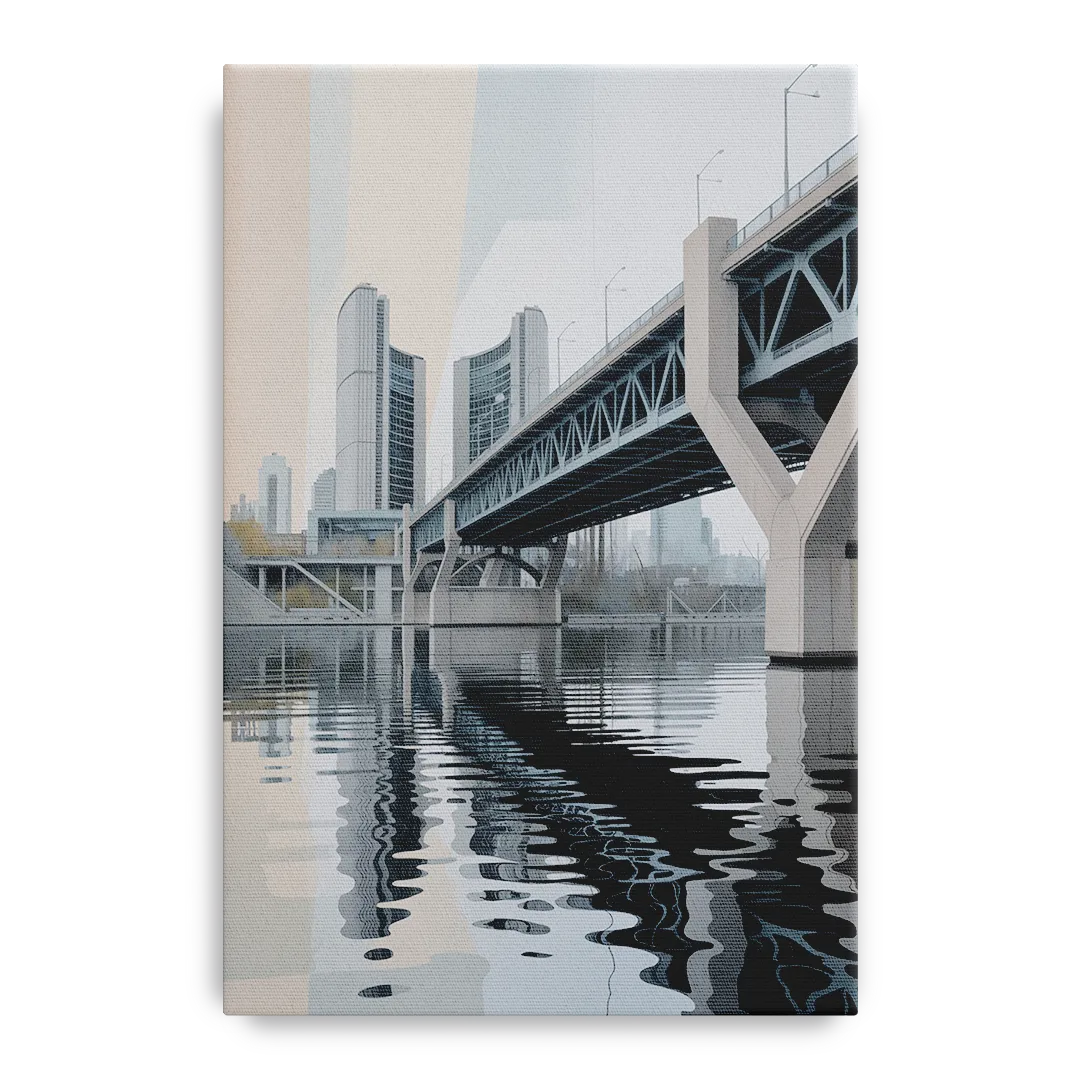 Toronto Cherry Street Bridge - Canvas Wall Art