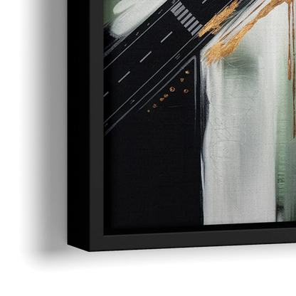 Irving Urban Streets - Close-Up Black Frame Canvas