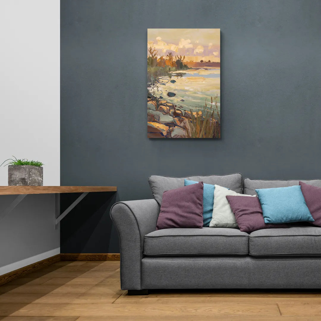 Chesapeake Scenic Horizons - Canvas Wall Art Living Room