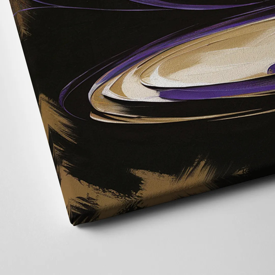 Fort Worth TCU Horned Frogs Pride Canvas Close Up