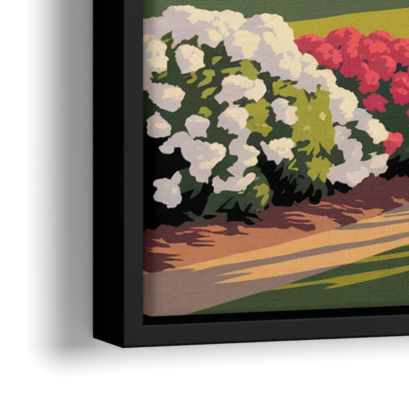 Augusta Golf Heritage Tribute - Close-Up Black Frame Canvas