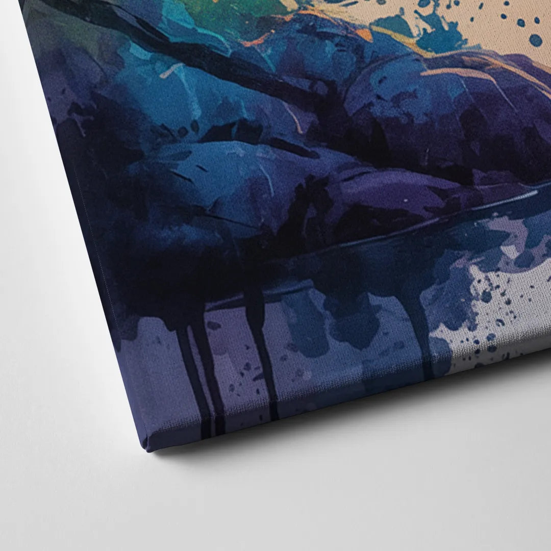 Vancouver Island Mist Canvas Close Up