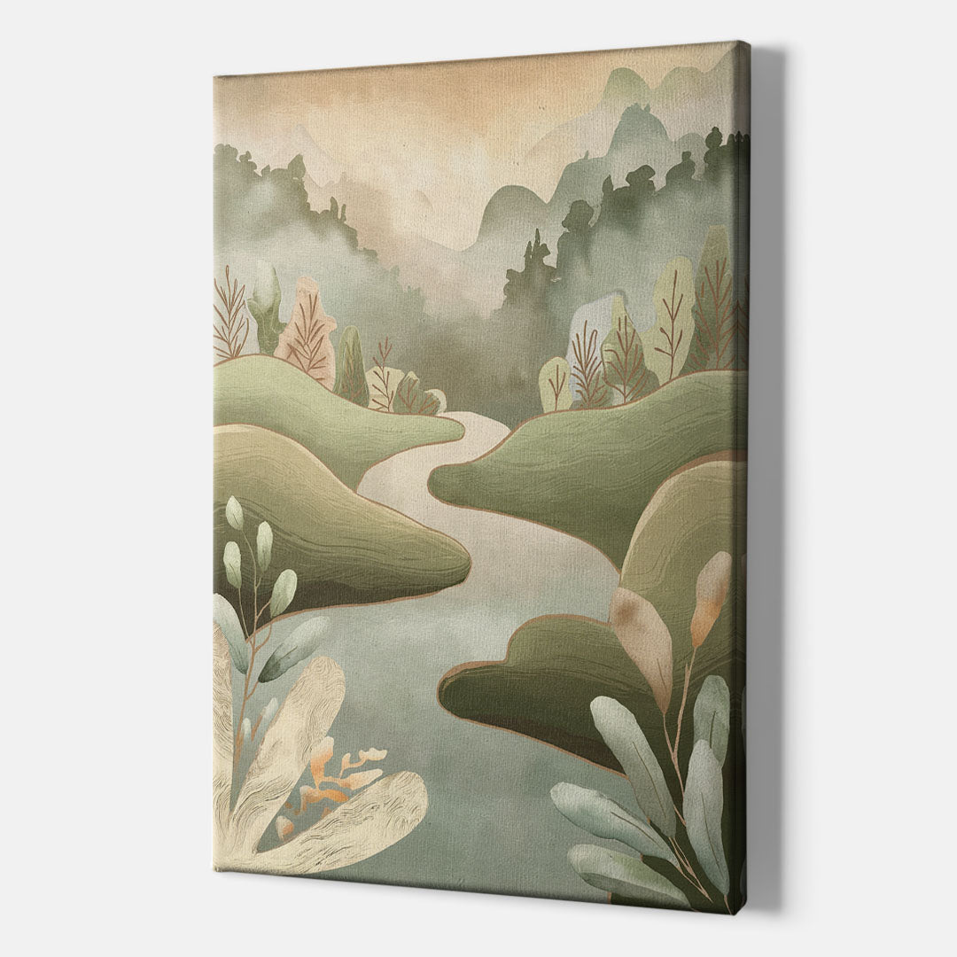 Boise Nature Escape Wilderness - Canvas Wall Art Indoor