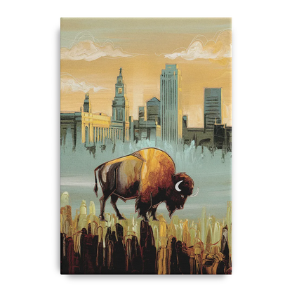 Buffalo All America City - Canvas Wall Art