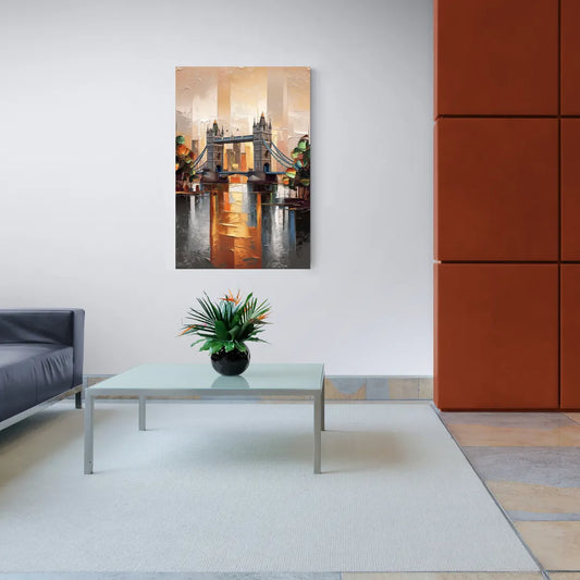 Sacramento Riverfront View - Canvas Wall Art Living Room