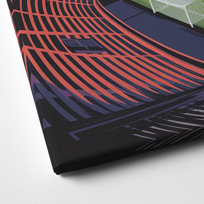 Portland Timbers Stadium View Canvas Close Up