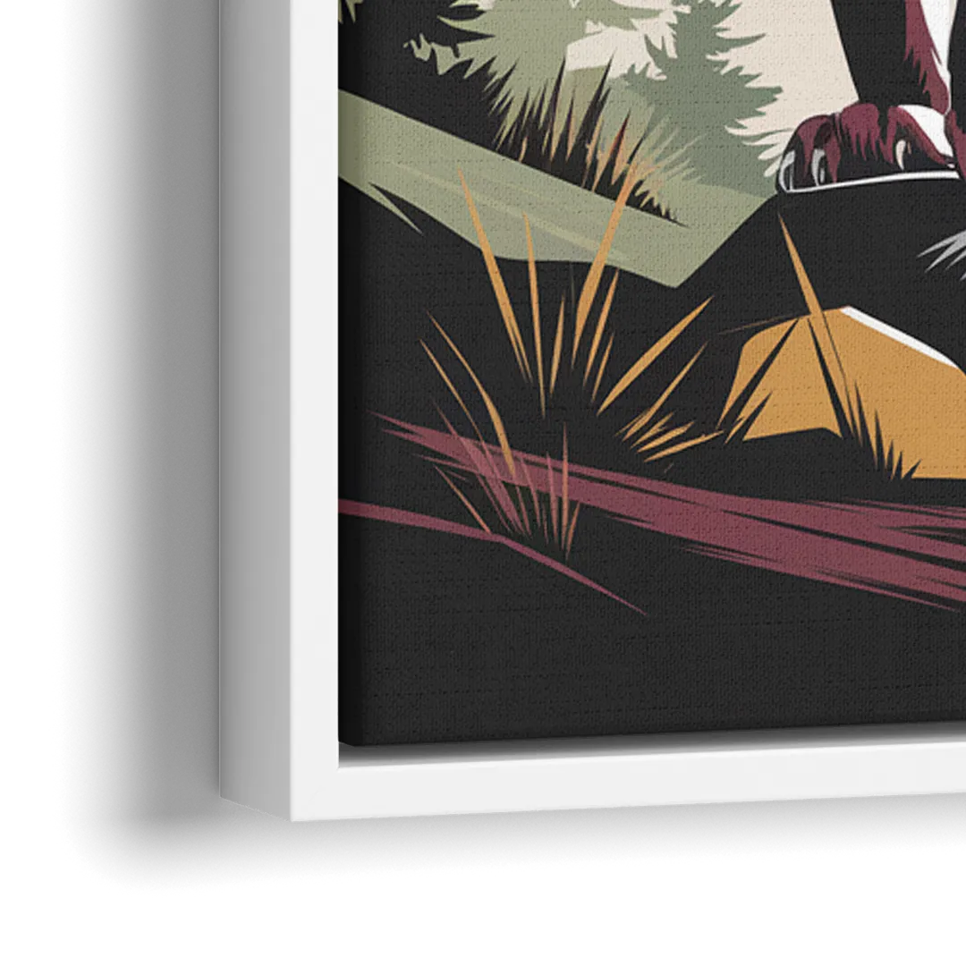 Washington State Cougars Pride - Close-Up White Frame Canvas