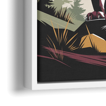 Washington State Cougars Pride - Close-Up White Frame Canvas