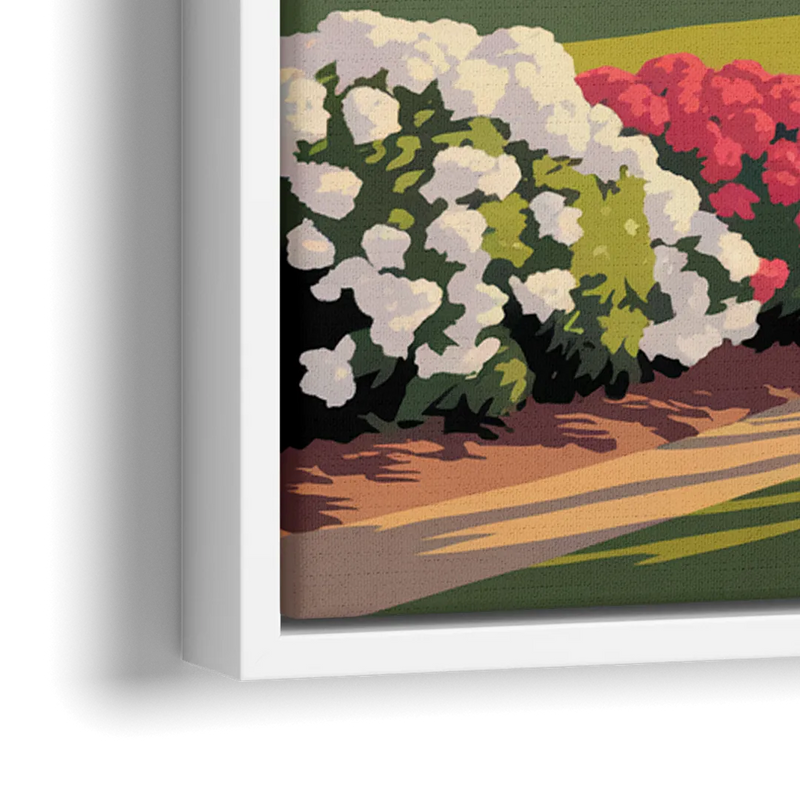 Augusta Golf Heritage Tribute - Close-Up White Frame Canvas