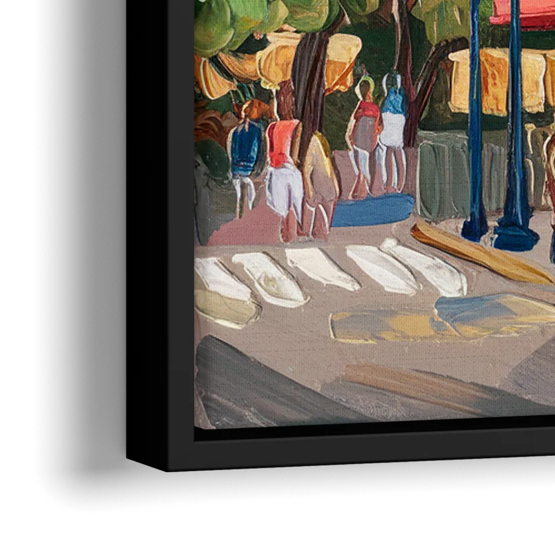 Nashville Grand Ole Opry - Close-Up Black Frame Canvas