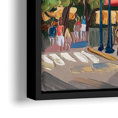 Nashville Grand Ole Opry - Close-Up Black Frame Canvas