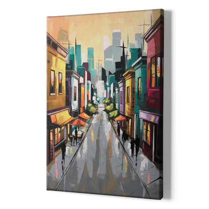 San Francisco Mission District Vibes - Canvas Print Art Sides