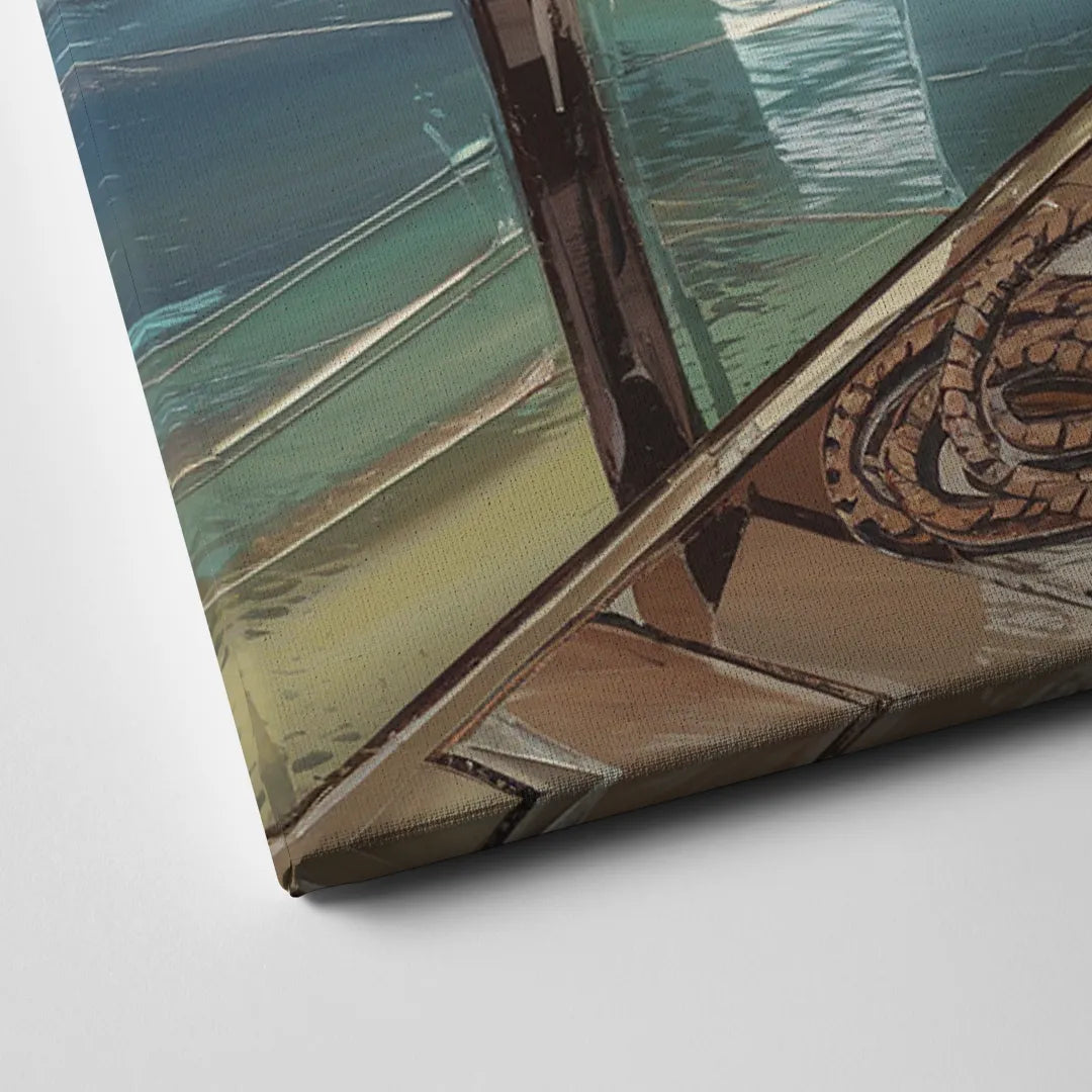 Hilton Head Island Coastal Lighthouse Canvas Close Up