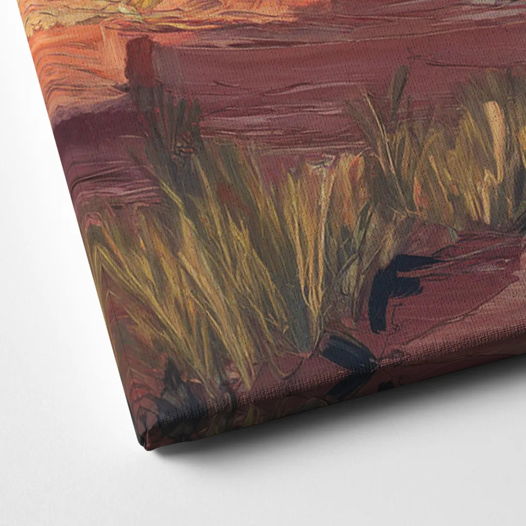 Colorado Springs Scenic Trails Canvas Close Up