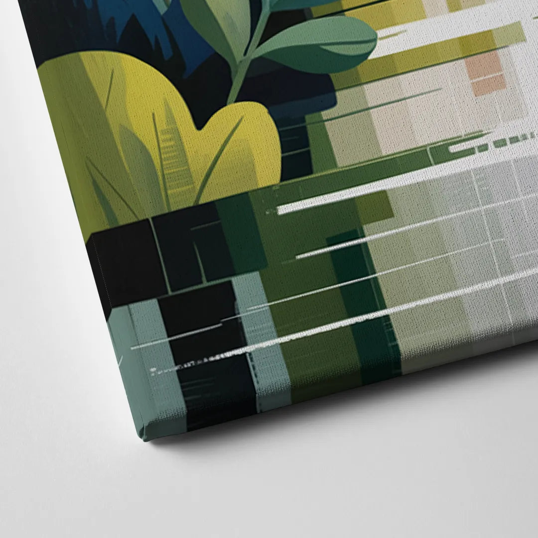 VanDusen Botanical Garden Canvas Close Up