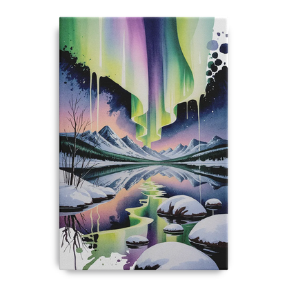 Churchill Northern Lights - Canvas Wall Art
