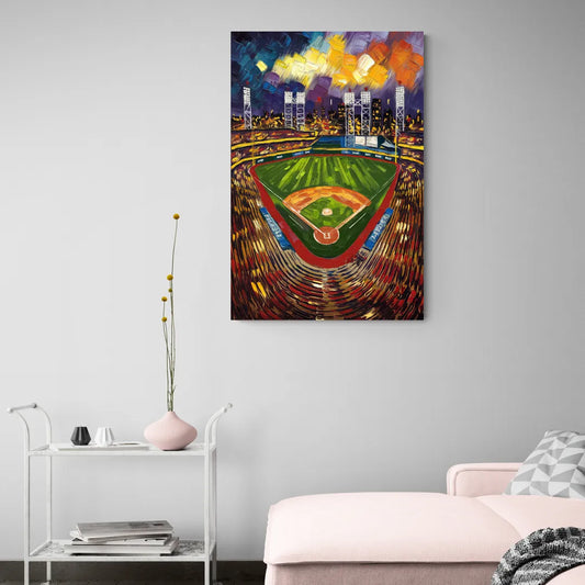 Rochester Red Wings Stadium - Canvas Wall Art Living Room