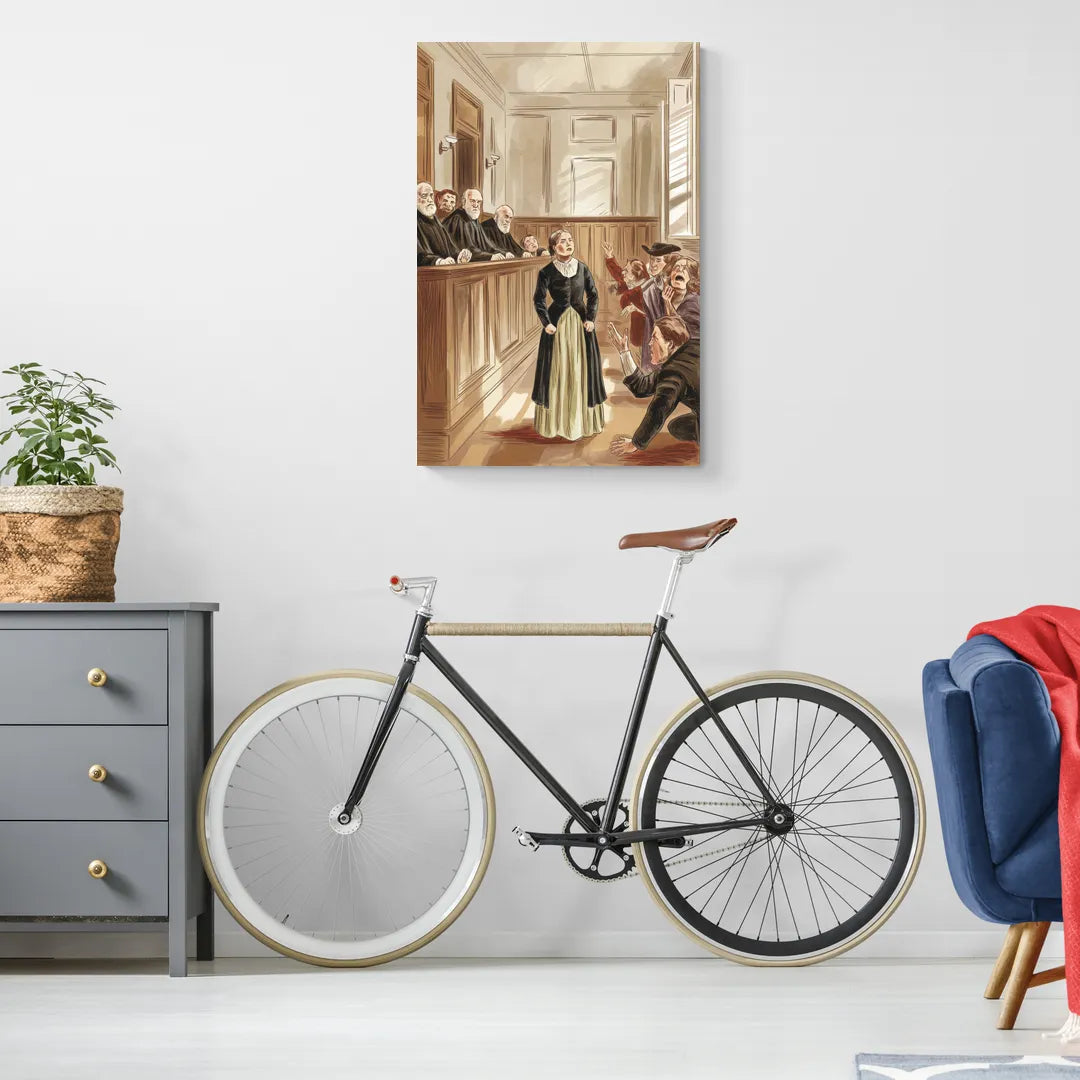 Salem Witch Trials Tribute - Canvas Wall Art Living Room